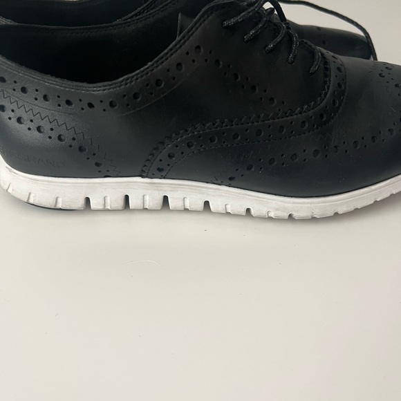 Black Cole Haan ZeroGrand Oxfords - Picture 11 of 12